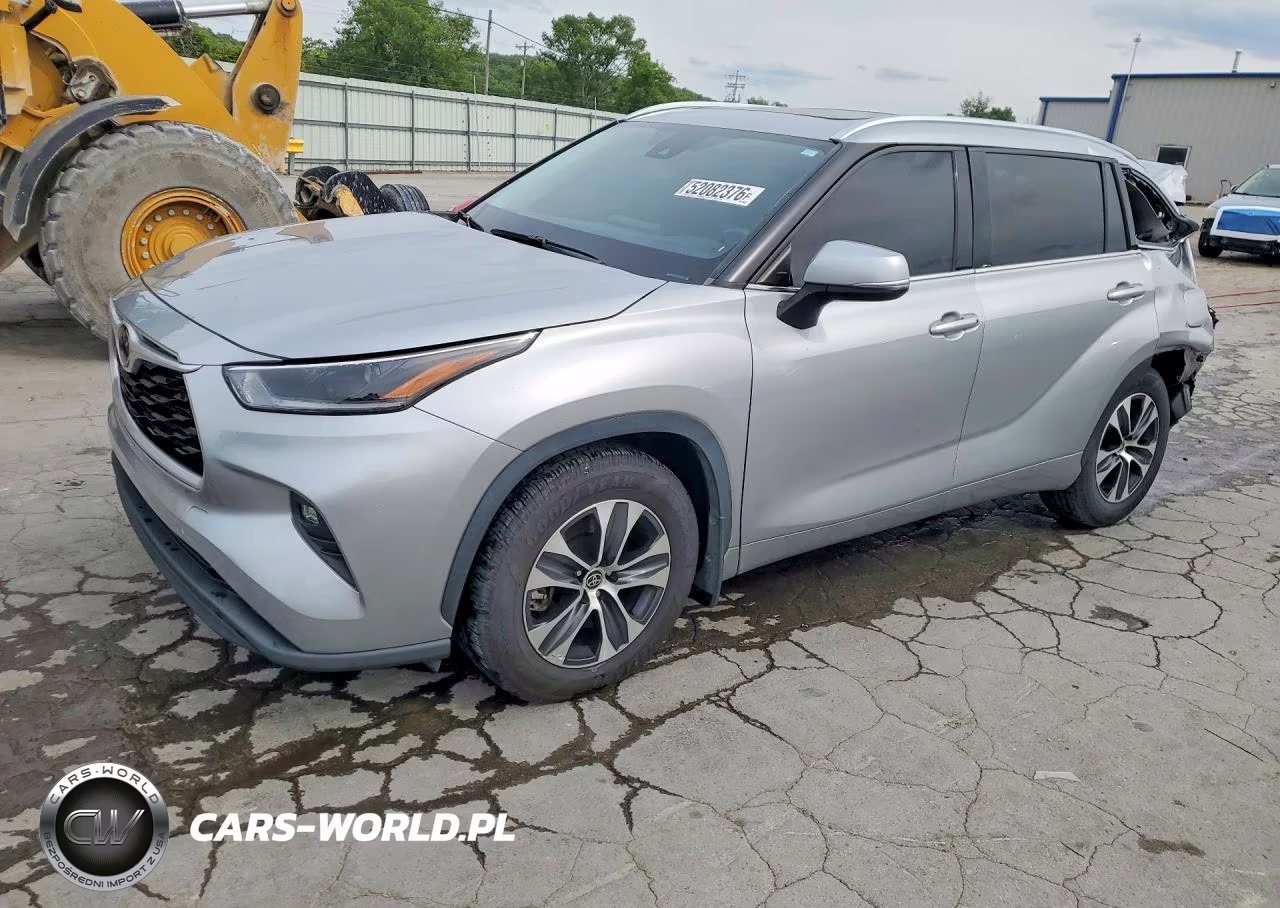 2021 Toyota Highlander Xle VIN:5TDHZRAH0MS089721 - 1
