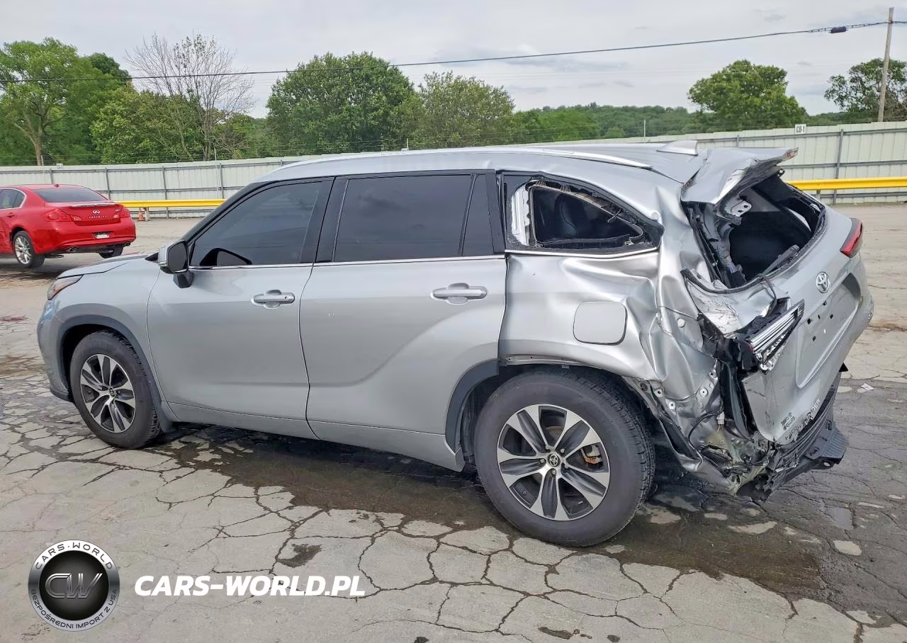 2021 Toyota Highlander Xle VIN:5TDHZRAH0MS089721 - 2