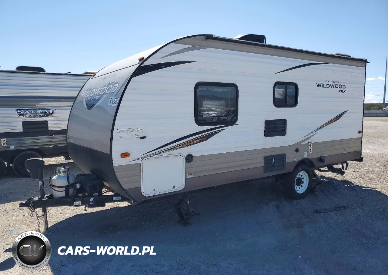 2019 Forest River Wildwood Fsx Camper VIN:4X4TWDT13KE033341 - 2