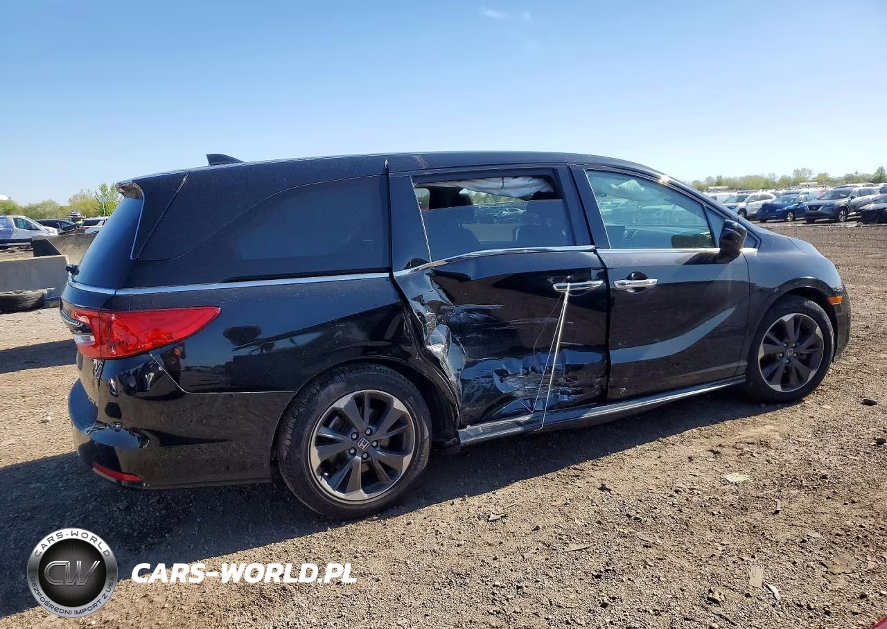 2022 Honda Odyssey Elite VIN:5FNRL6H90NB059305 - 3