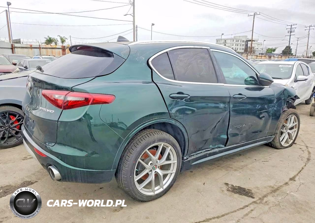 2021 Alfa Romeo Stelvio Ti Awd VIN:ZASPAKBN1M7D03986 - 3