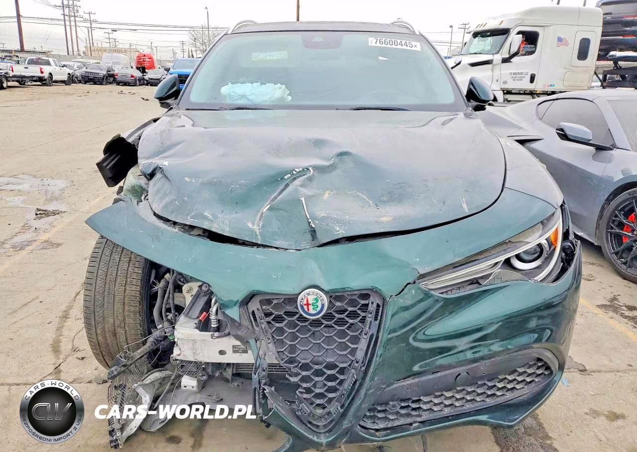 2021 Alfa Romeo Stelvio Ti Awd VIN:ZASPAKBN1M7D03986 - 5