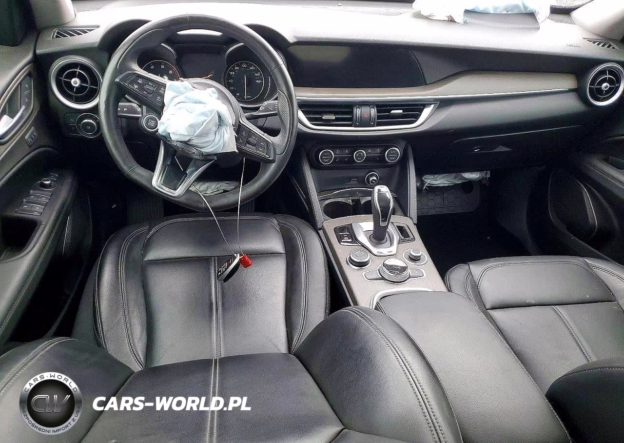 2021 Alfa Romeo Stelvio Ti Awd VIN:ZASPAKBN1M7D03986 - 8