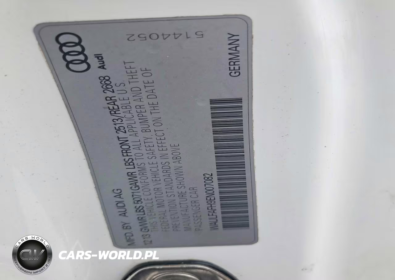 2014 Audi A5 Premium Plus VIN:WAULFAFH9EN007082 - 12