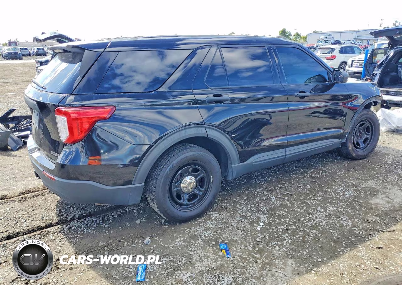 2020 Ford Explorer Police Interceptor VIN:1FM5K8AB6LGA71435 - 3