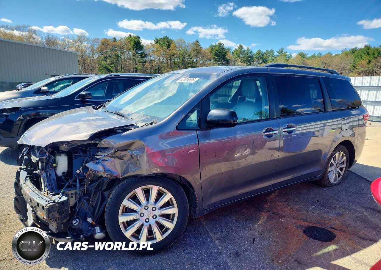 2017 Toyota Sienna Xle 7 Passenger