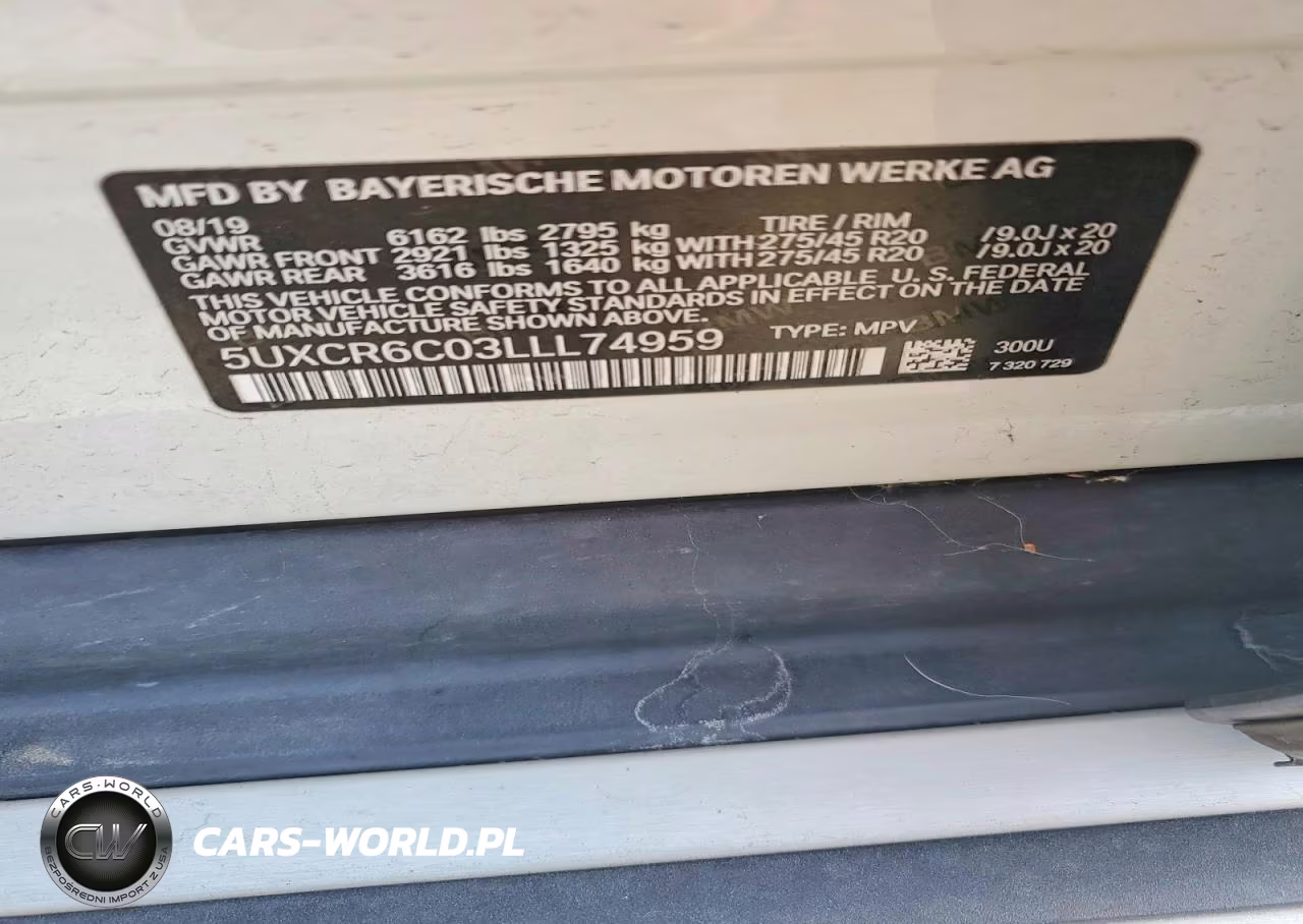 2020 BMW X5 xDrive40I VIN:5UXCR6C03LLL74959 - 14