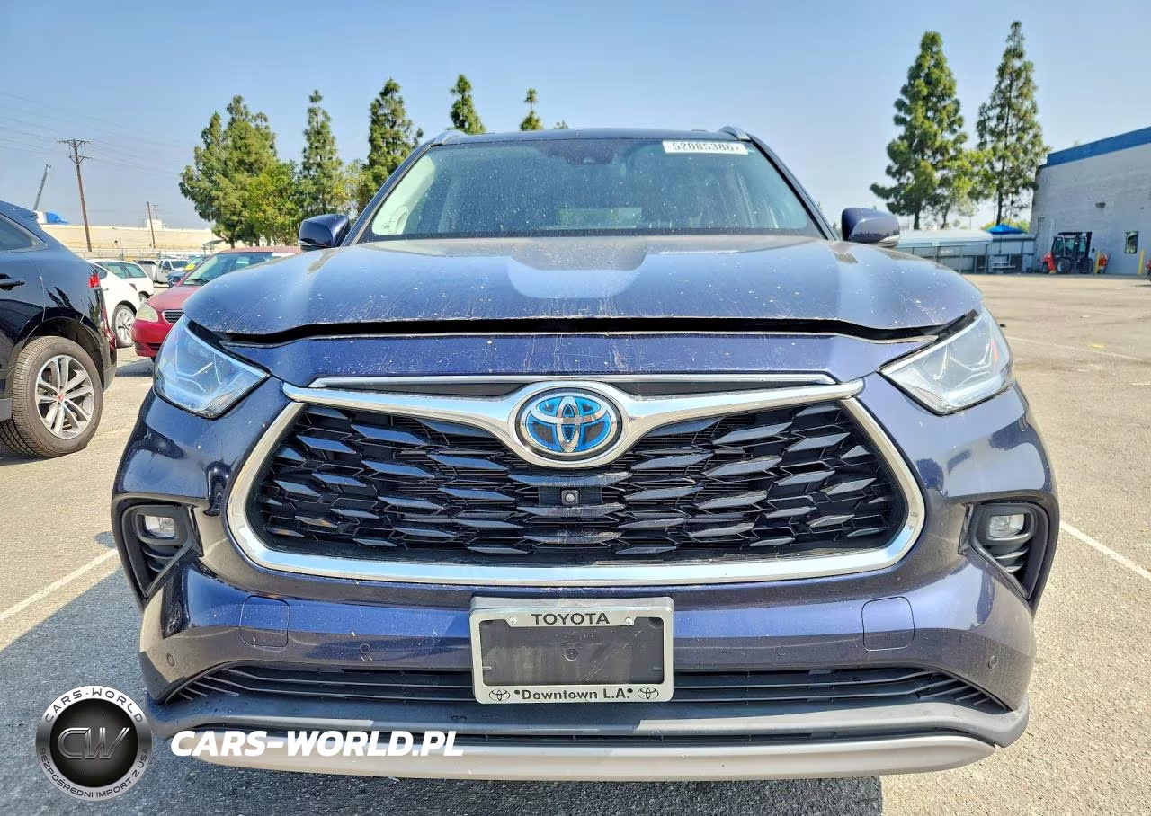 2023 Toyota Highlander Hybrid Platinum VIN:5TDFARAH3PS019990 - 5