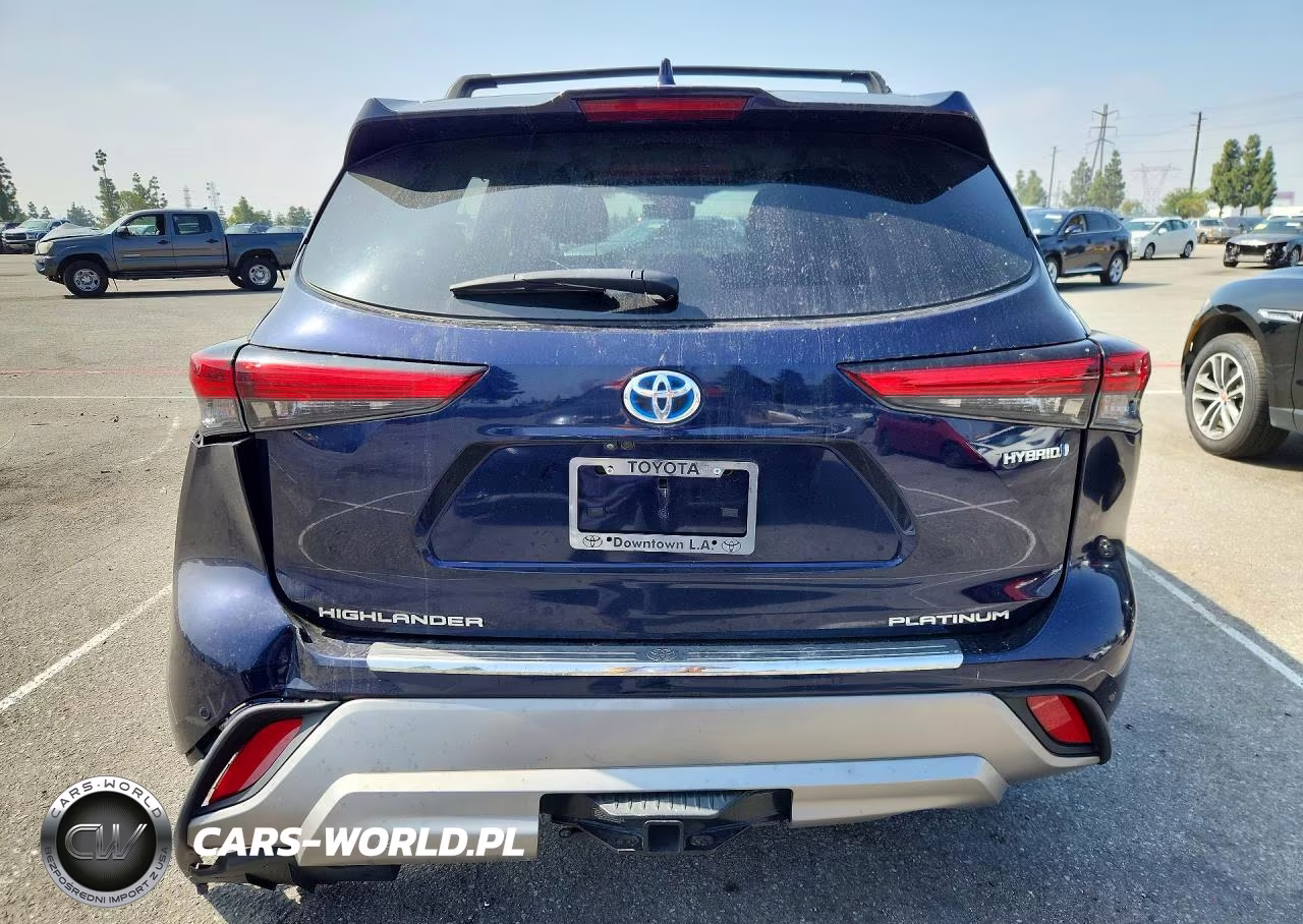 2023 Toyota Highlander Hybrid Platinum VIN:5TDFARAH3PS019990 - 6