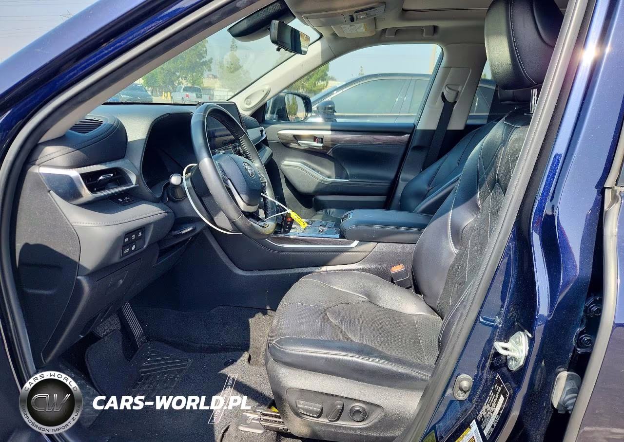 2023 Toyota Highlander Hybrid Platinum VIN:5TDFARAH3PS019990 - 7