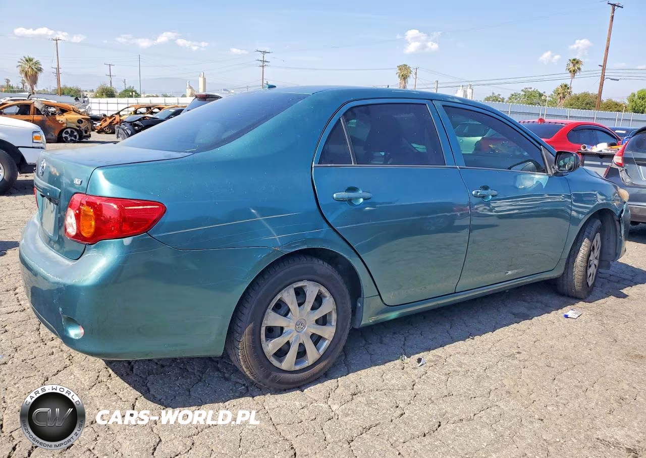 2009 Toyota Corolla Base VIN:JTDBL40E099028389 - 3