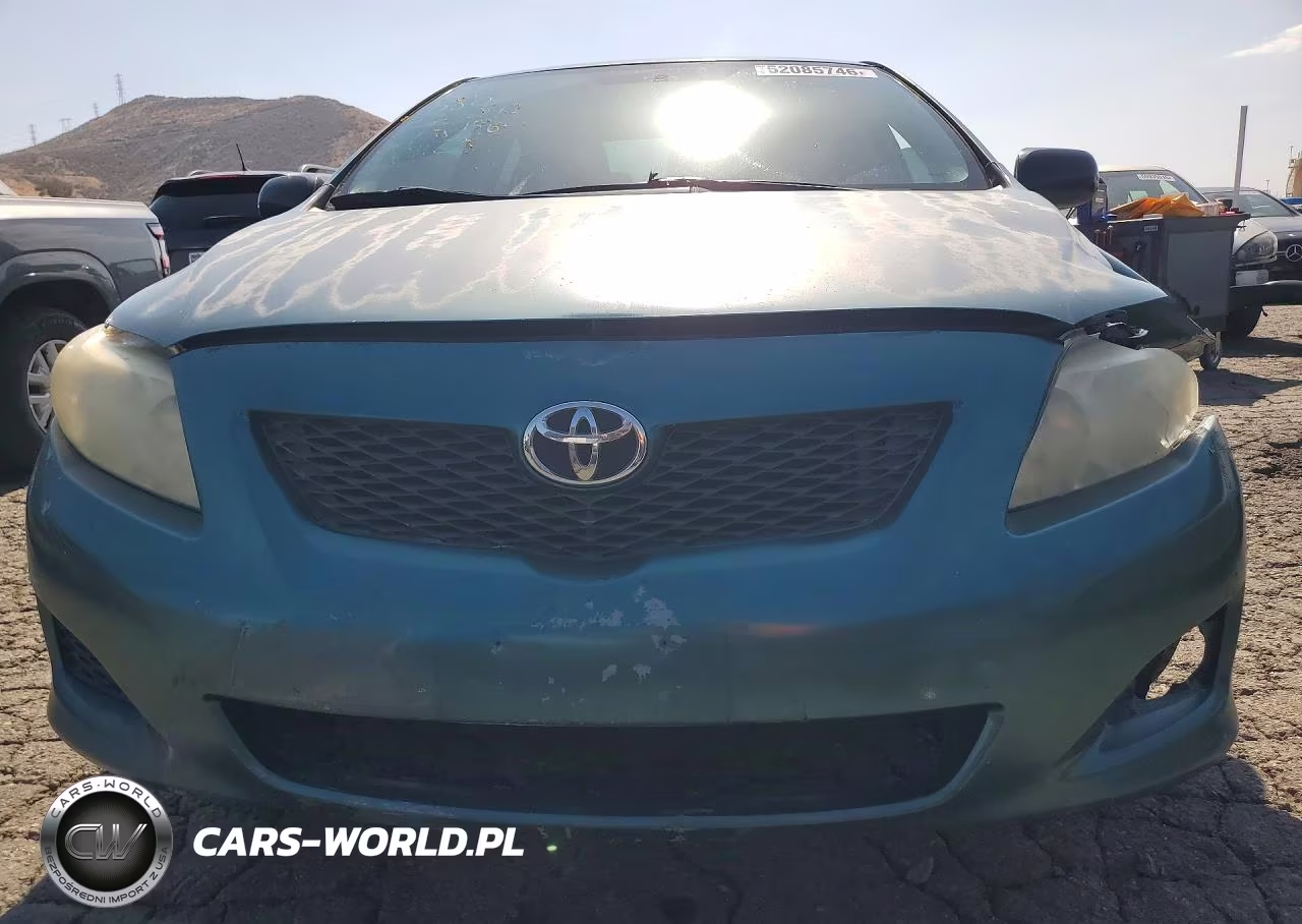 2009 Toyota Corolla Base VIN:JTDBL40E099028389 - 5