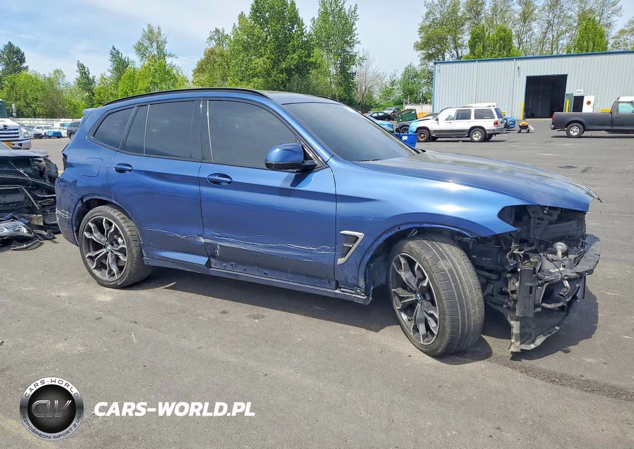 2021 BMW X3 M Competition VIN:5YMTS0C05M9G57309 - 4