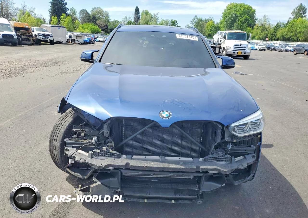 2021 BMW X3 M Competition VIN:5YMTS0C05M9G57309 - 5