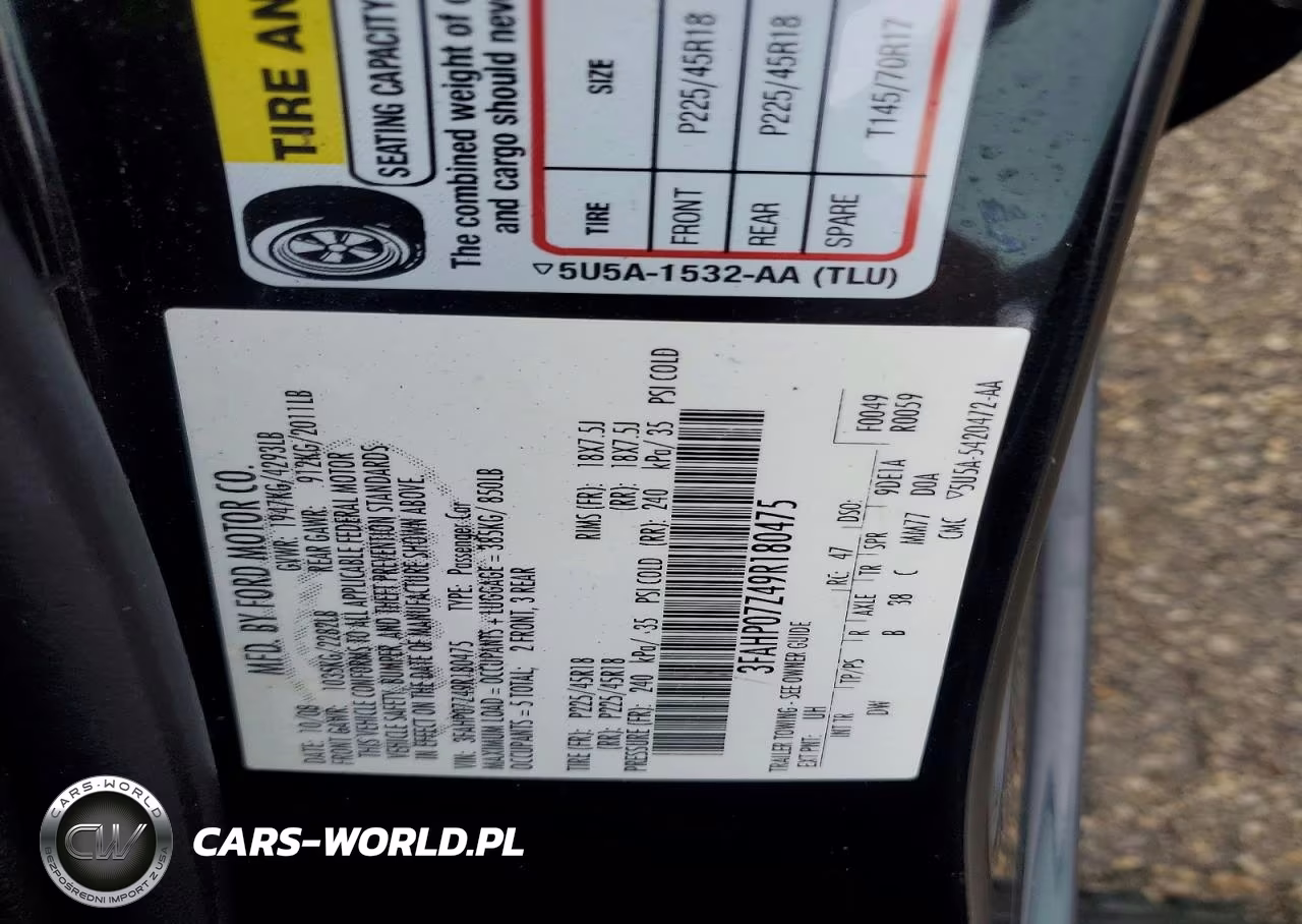2009 Ford Fusion Se VIN:3FAHP07Z49R180475 - 12