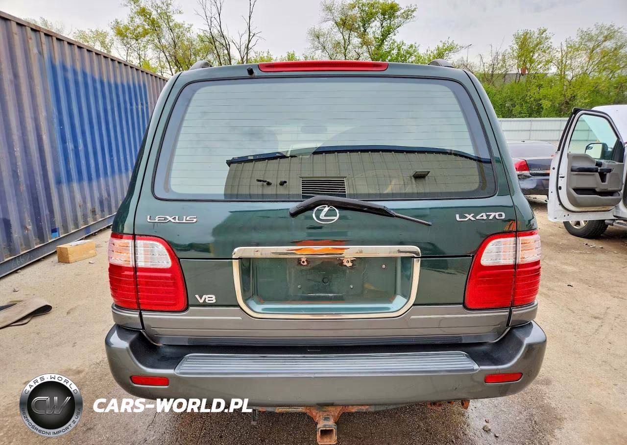 2000 Lexus Lx 470 VIN:JT6HT00W0Y0088405 - 6