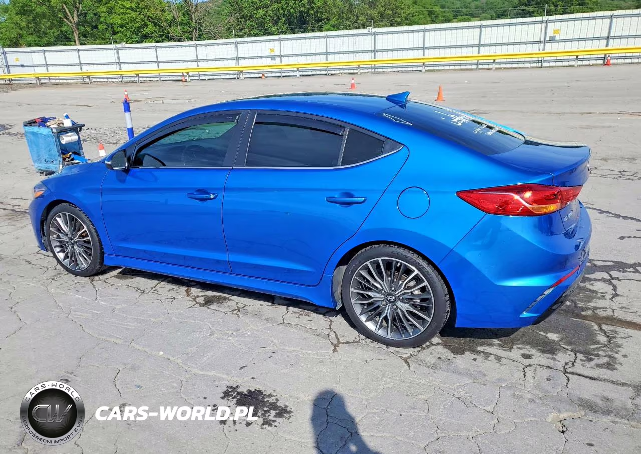 2017 Hyundai Elantra Sport VIN:KMHD04LB1HU330719 - 2