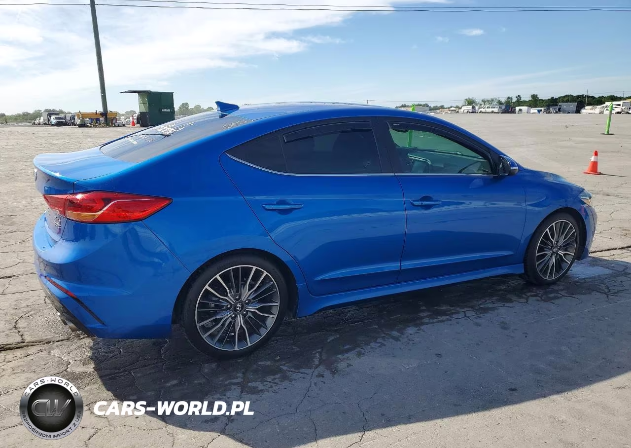 2017 Hyundai Elantra Sport VIN:KMHD04LB1HU330719 - 3