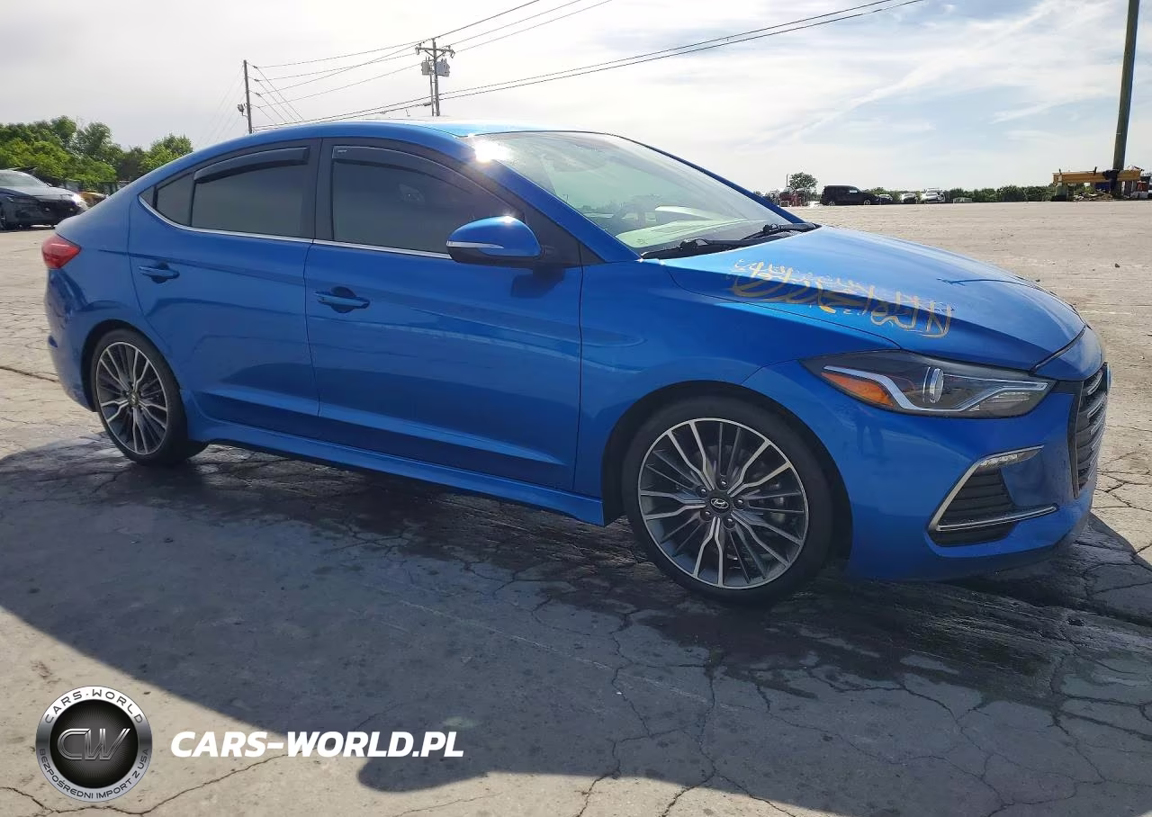 2017 Hyundai Elantra Sport VIN:KMHD04LB1HU330719 - 4