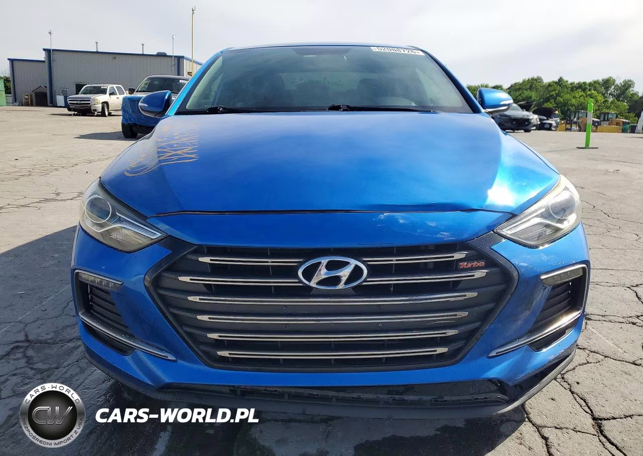 2017 Hyundai Elantra Sport VIN:KMHD04LB1HU330719 - 5
