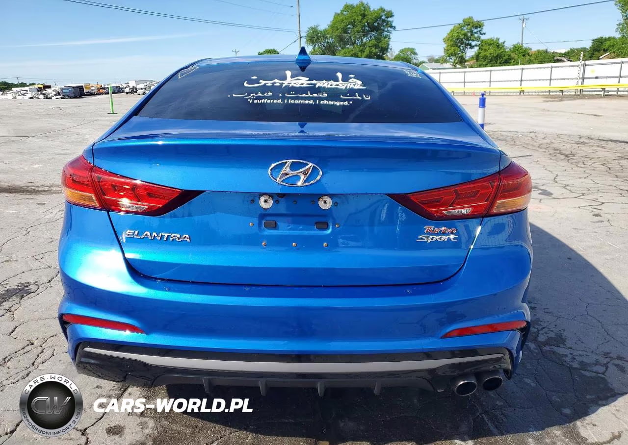 2017 Hyundai Elantra Sport VIN:KMHD04LB1HU330719 - 6