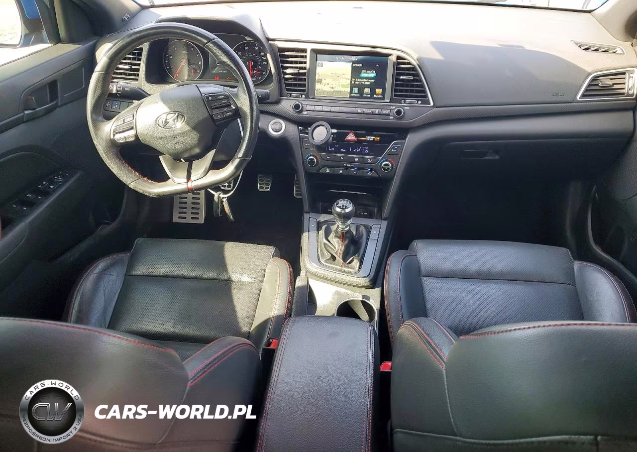 2017 Hyundai Elantra Sport VIN:KMHD04LB1HU330719 - 8