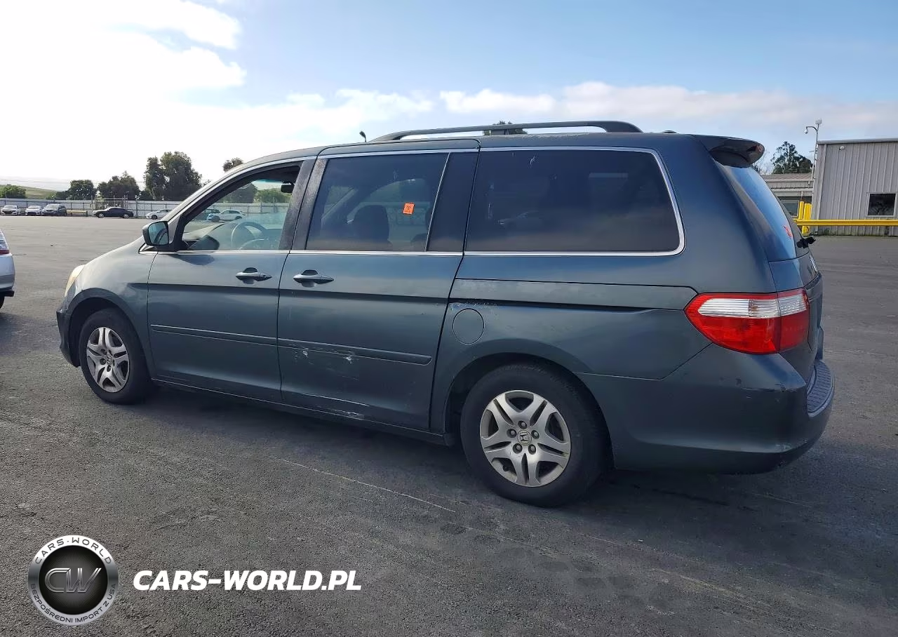 2005 Honda Odyssey Ex VIN:5FNRL38435B402336 - 2