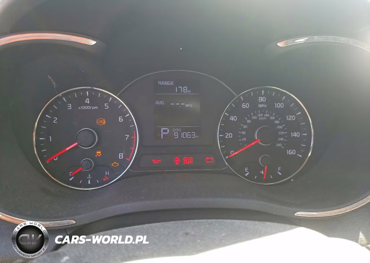 2016 Kia Forte Lx VIN:KNAFK5A88G5635967 - 9