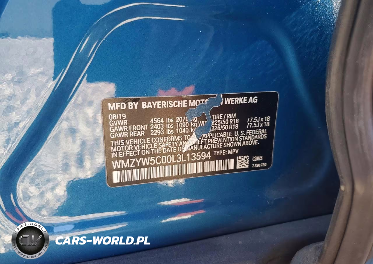 2020 Mini Cooper Countryman All4 VIN:WMZYW5C00L3L13594 - 12
