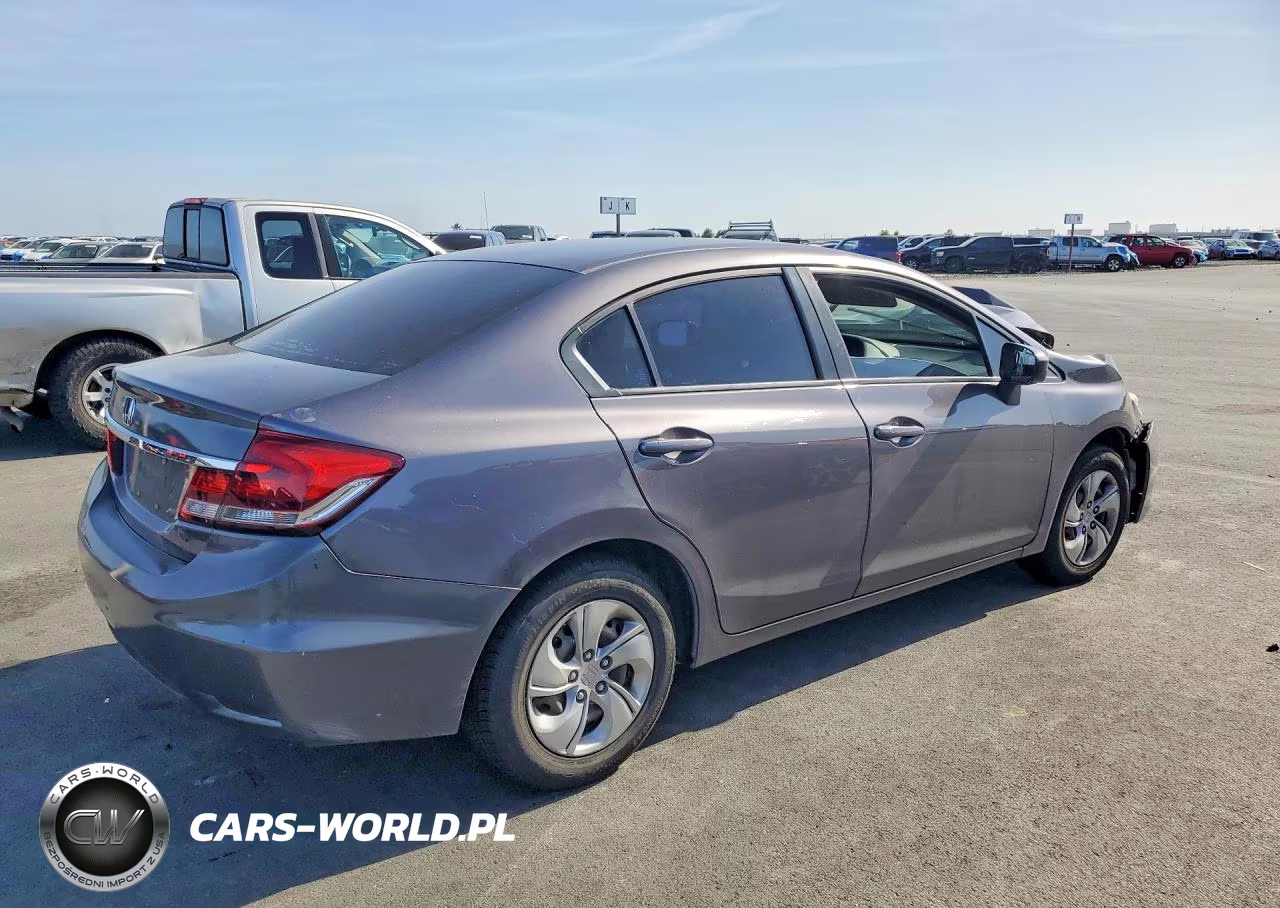 2015 Honda Civic Lx VIN:19XFB2F58FE284478 - 3