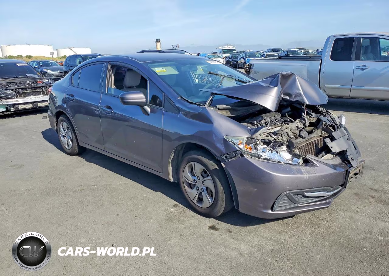 2015 Honda Civic Lx VIN:19XFB2F58FE284478 - 4