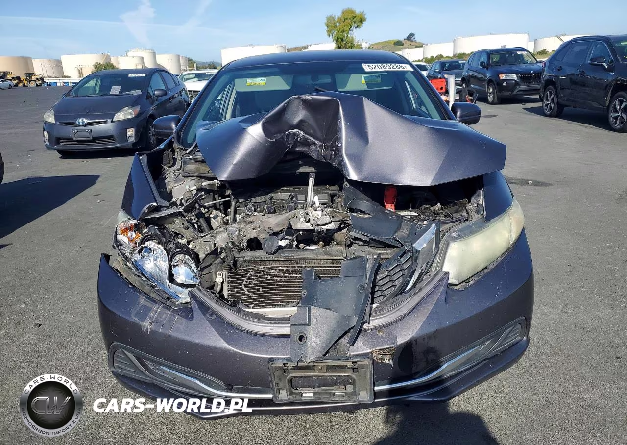 2015 Honda Civic Lx VIN:19XFB2F58FE284478 - 5