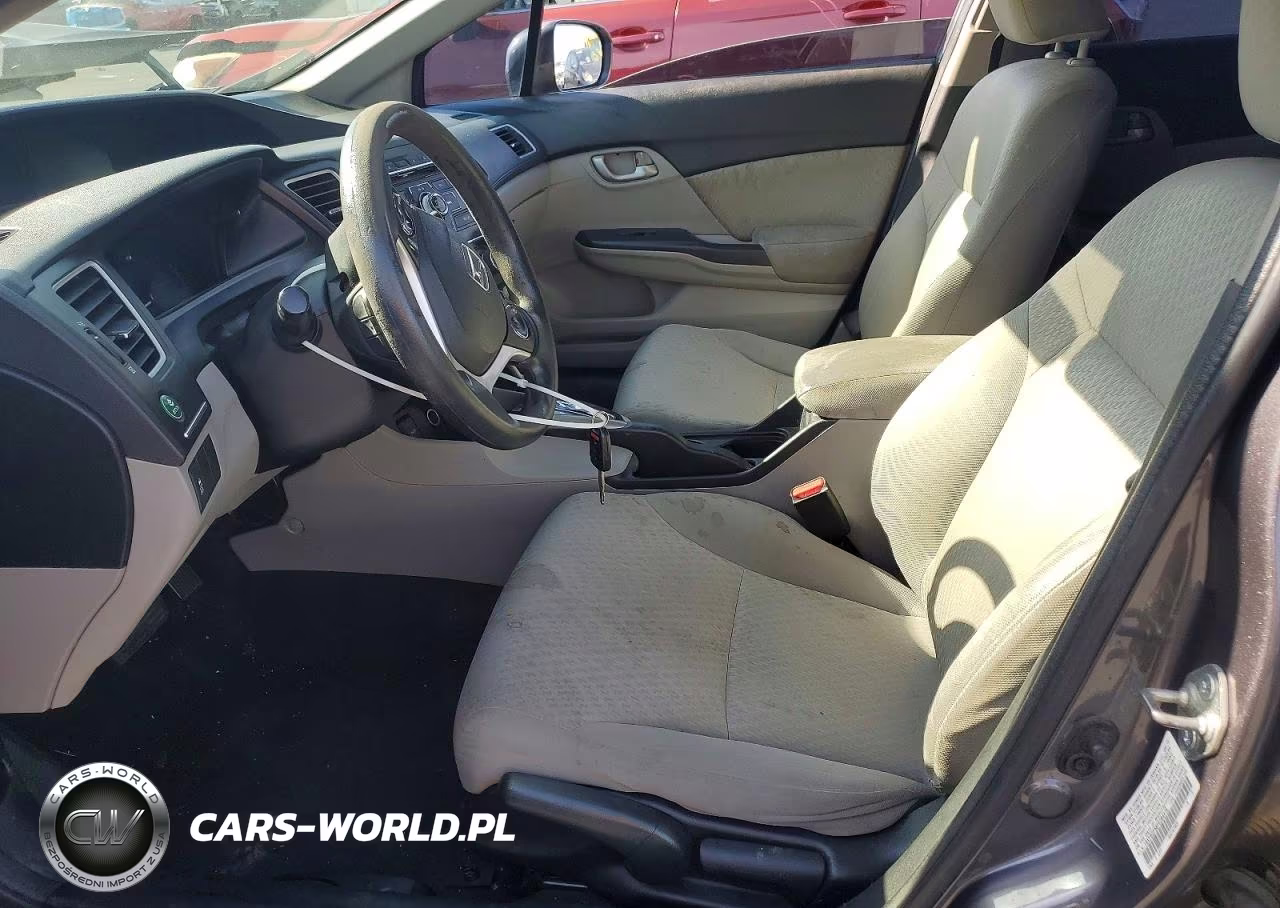 2015 Honda Civic Lx VIN:19XFB2F58FE284478 - 7