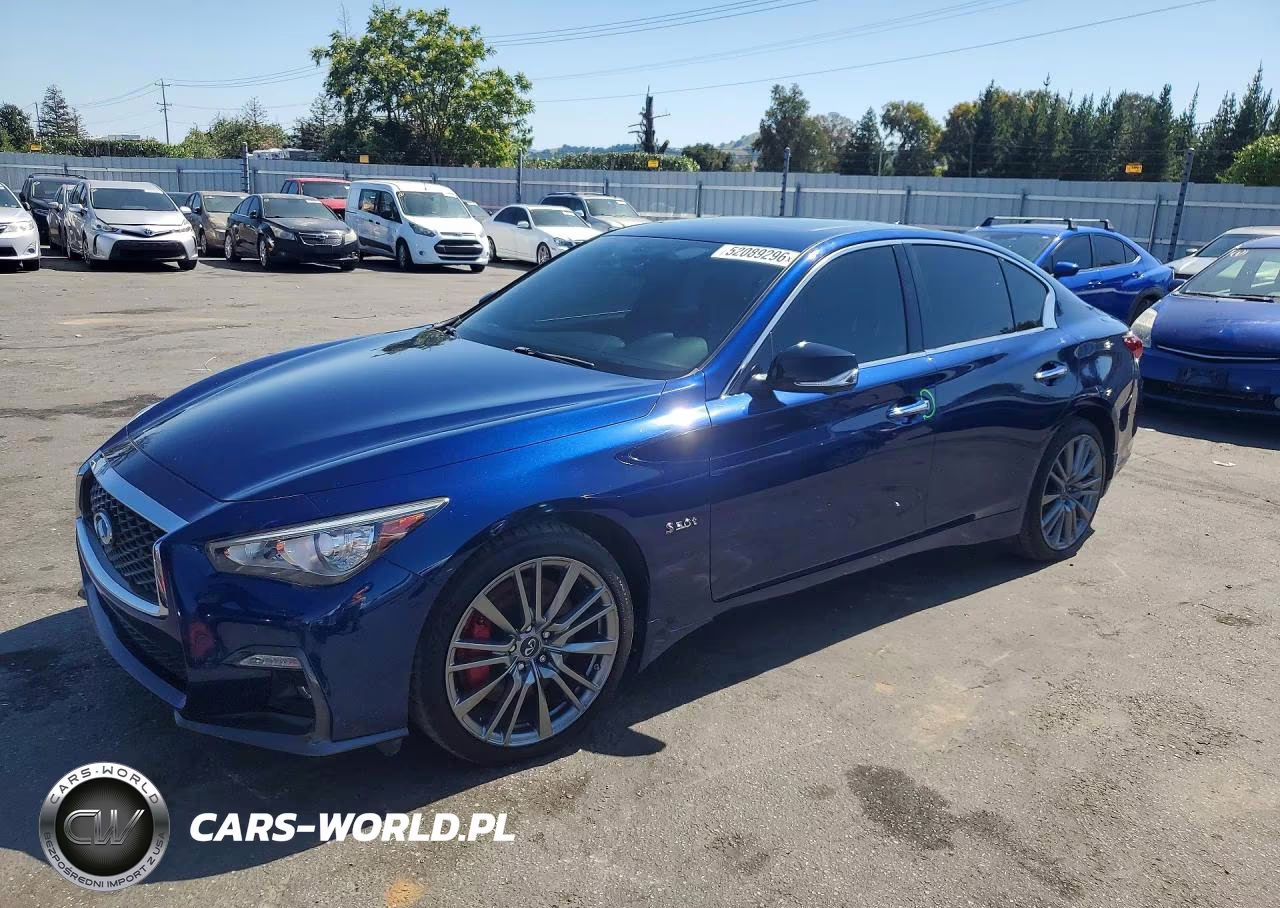 2018 Infiniti Q50 Red Sport 400