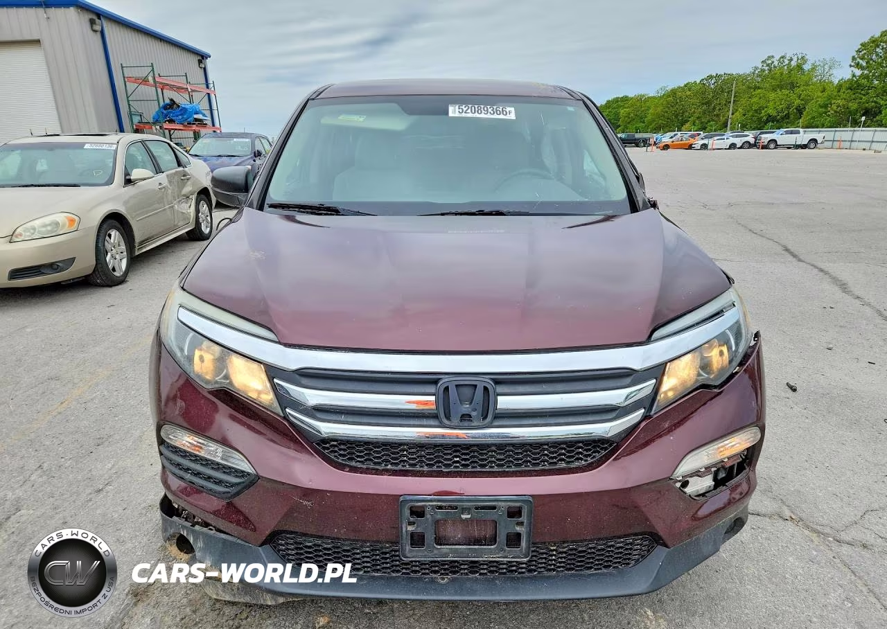 2017 Honda Pilot Lx VIN:5FNYF6H15HB063464 - 5