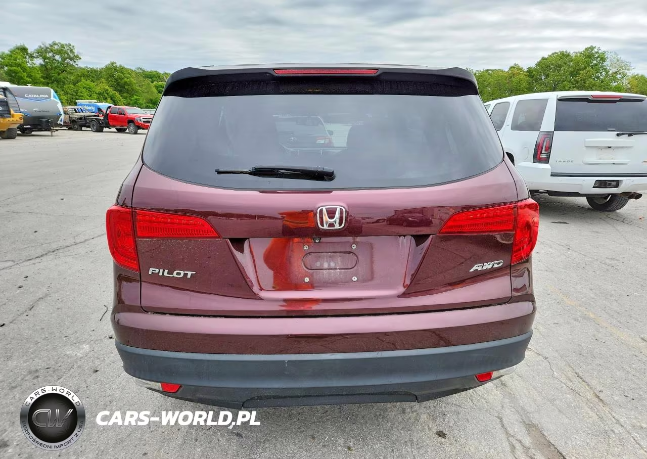 2017 Honda Pilot Lx VIN:5FNYF6H15HB063464 - 6