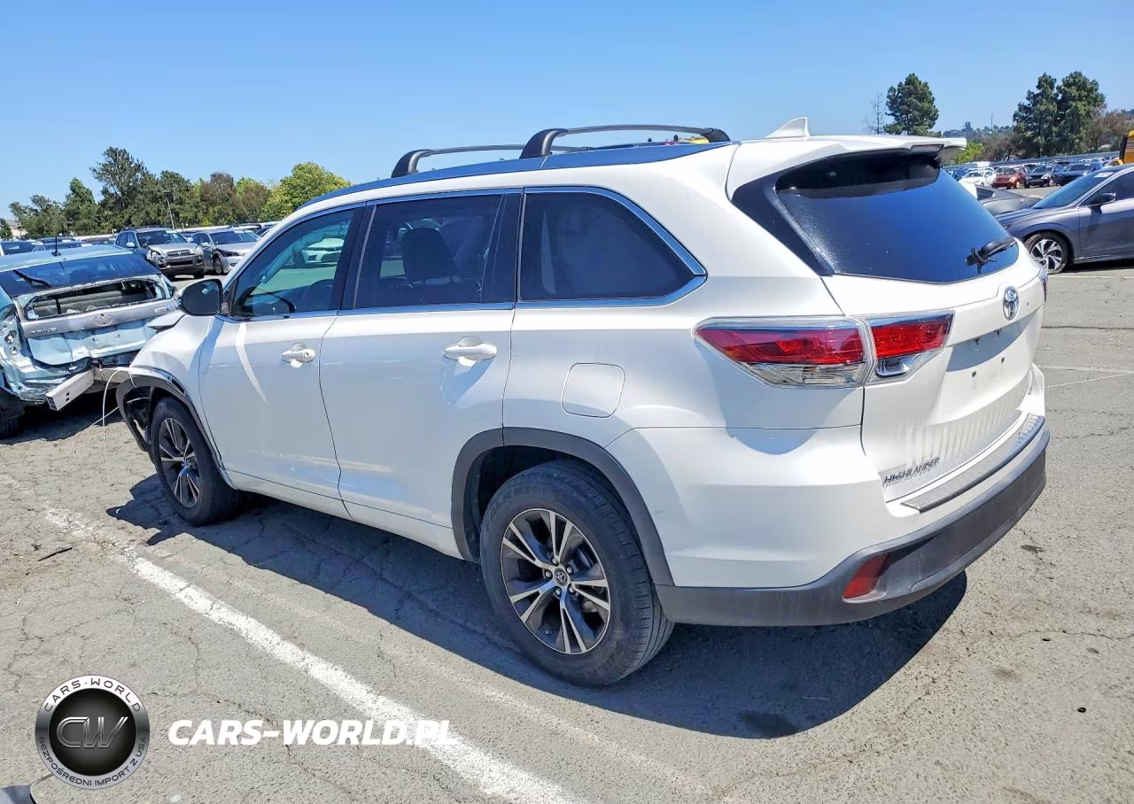 2016 Toyota Highlander Xle VIN:5TDKKRFH3GS163656 - 2