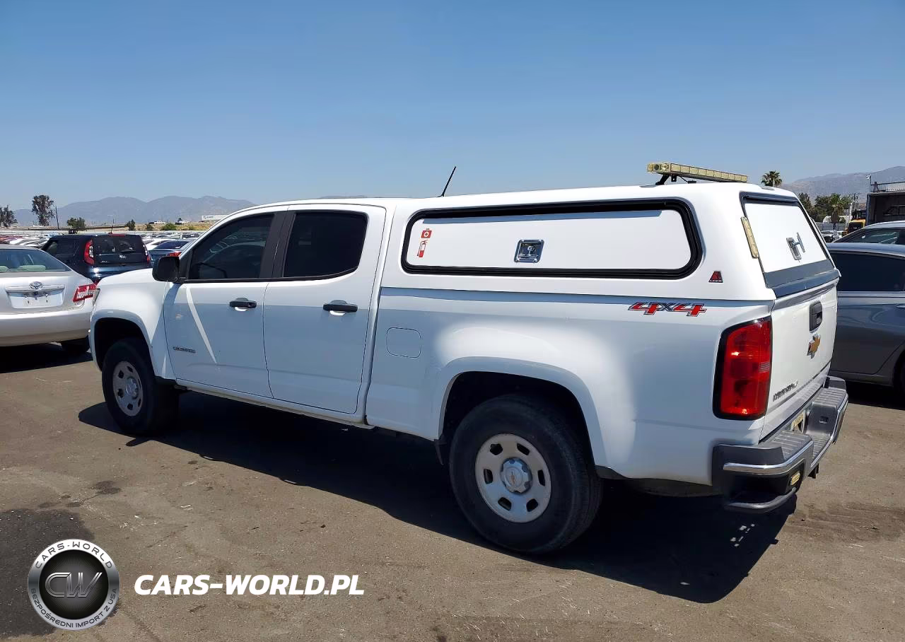 2019 Chevrolet Colorado VIN:1GCGTBEN0K1109612 - 2