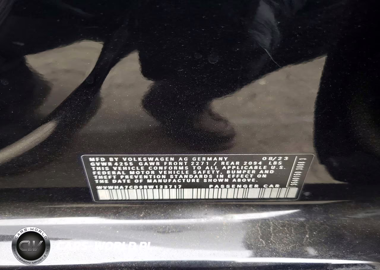 2024 Volkswagen Gti S VIN:WVWHA7CD9RW123717 - 12