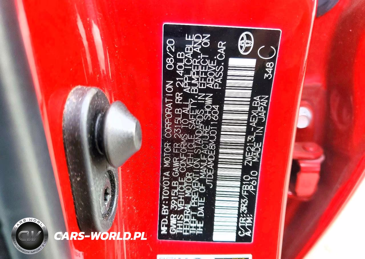 2021 Toyota Corolla Le VIN:JTDEAMDE8MJ011604 - 13
