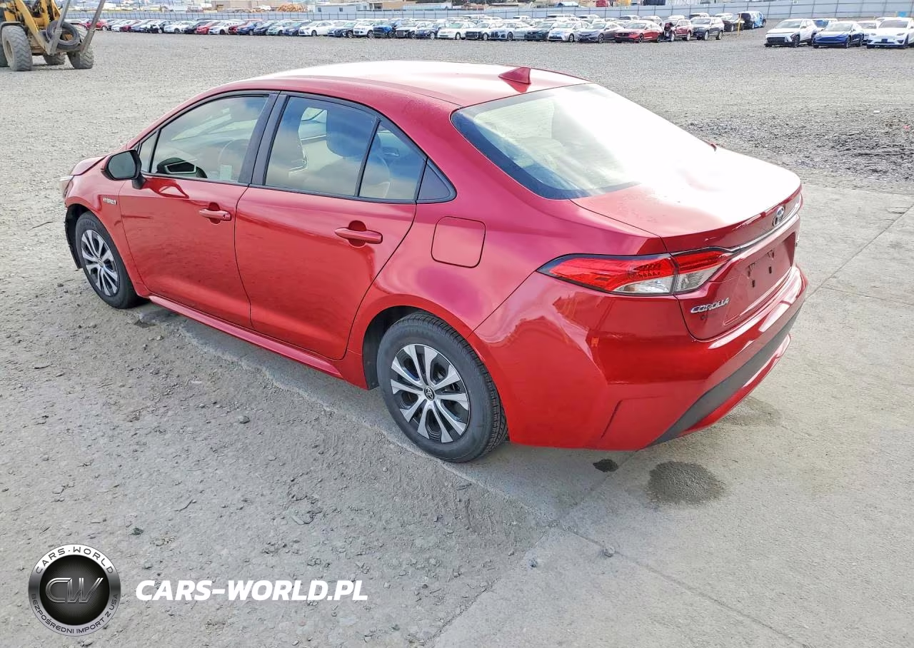 2021 Toyota Corolla Le VIN:JTDEAMDE8MJ011604 - 2