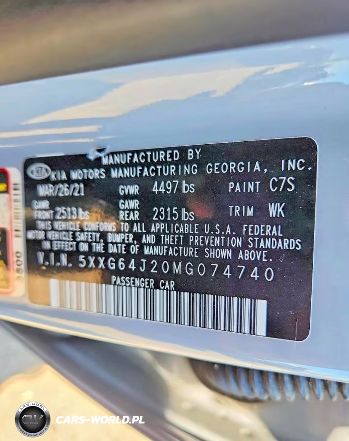 2021 Kia K5 Gt Line VIN:5XXG64J20MG074740 - 12