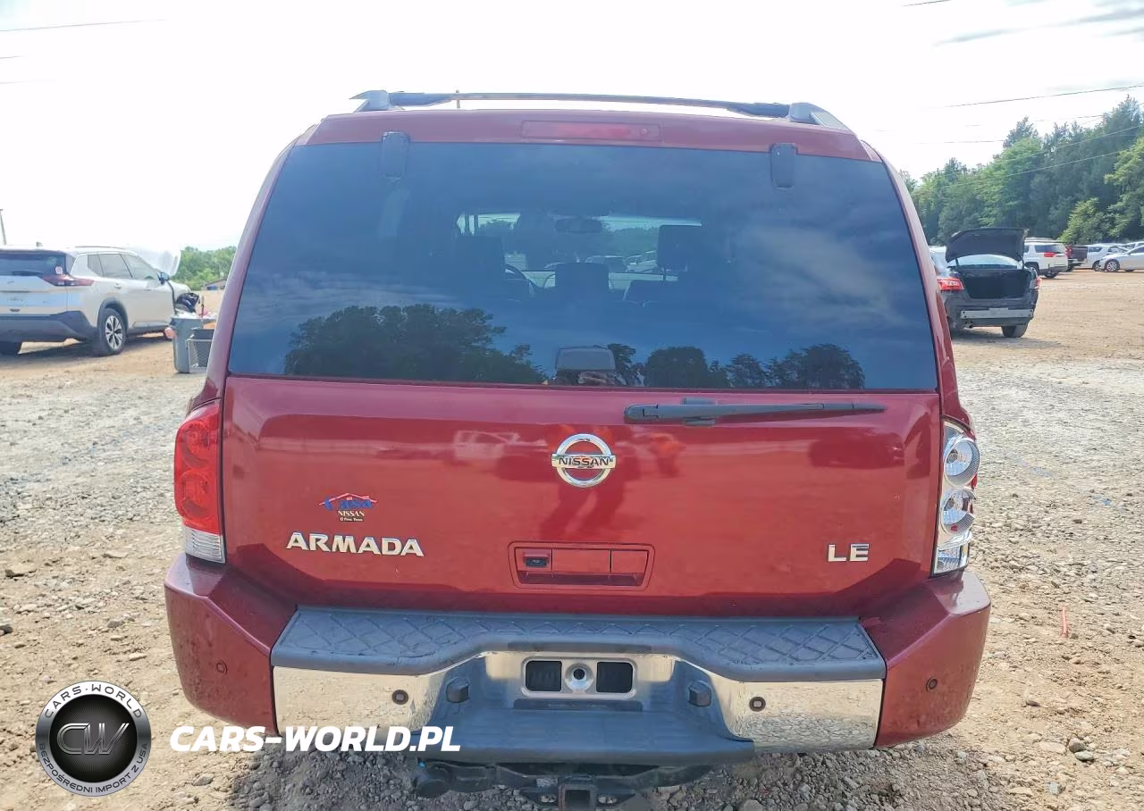 2007 Nissan Armada Se VIN:5N1AA08A27N721251 - 6