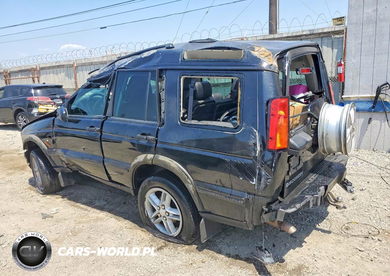 2003 Land Rover Discovery Ii Se VIN:SALTY16473A817334 - 2