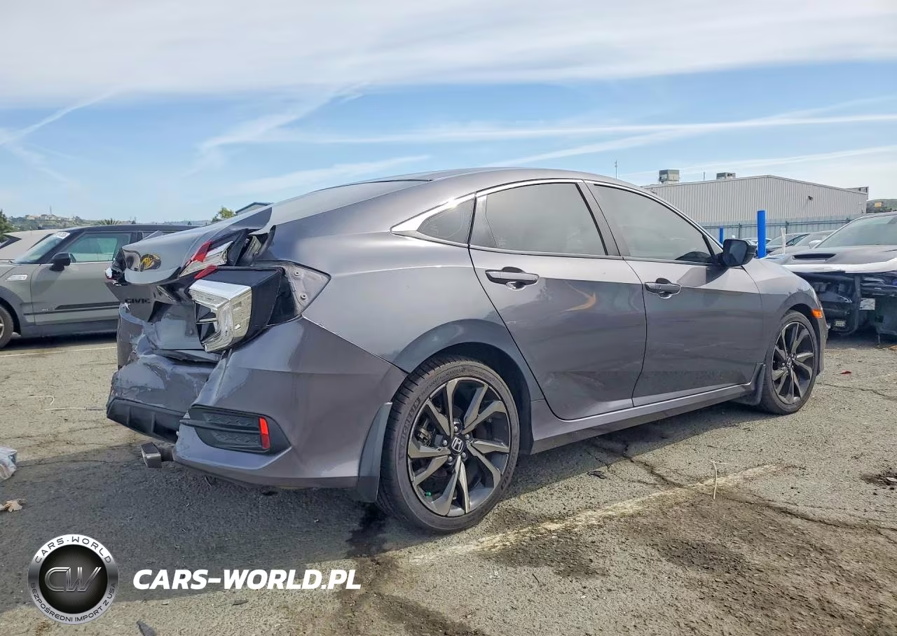 2021 Honda Civic Sport VIN:2HGFC2F86MH543897 - 3