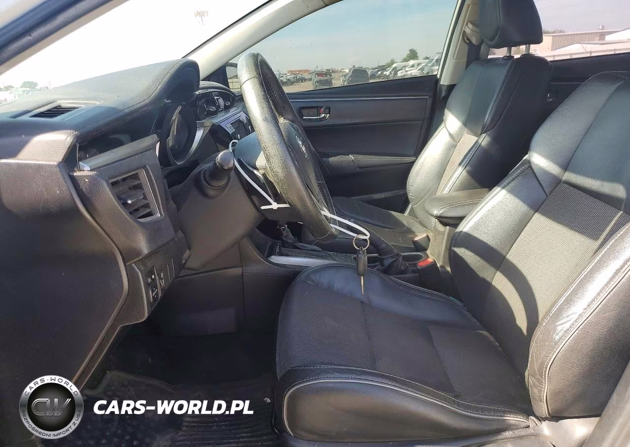 2015 Toyota Corolla S Plus VIN:5YFBURHE2FP205710 - 7
