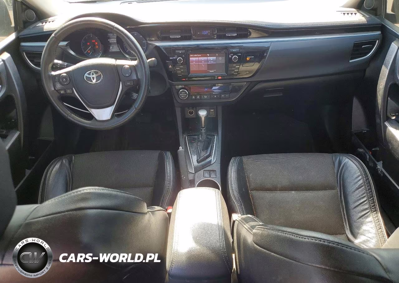 2015 Toyota Corolla S Plus VIN:5YFBURHE2FP205710 - 8