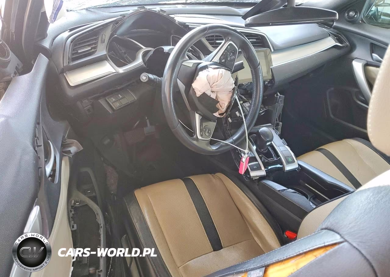 2017 Honda Civic Touring VIN:2HGFC3B93HH360077 - 8