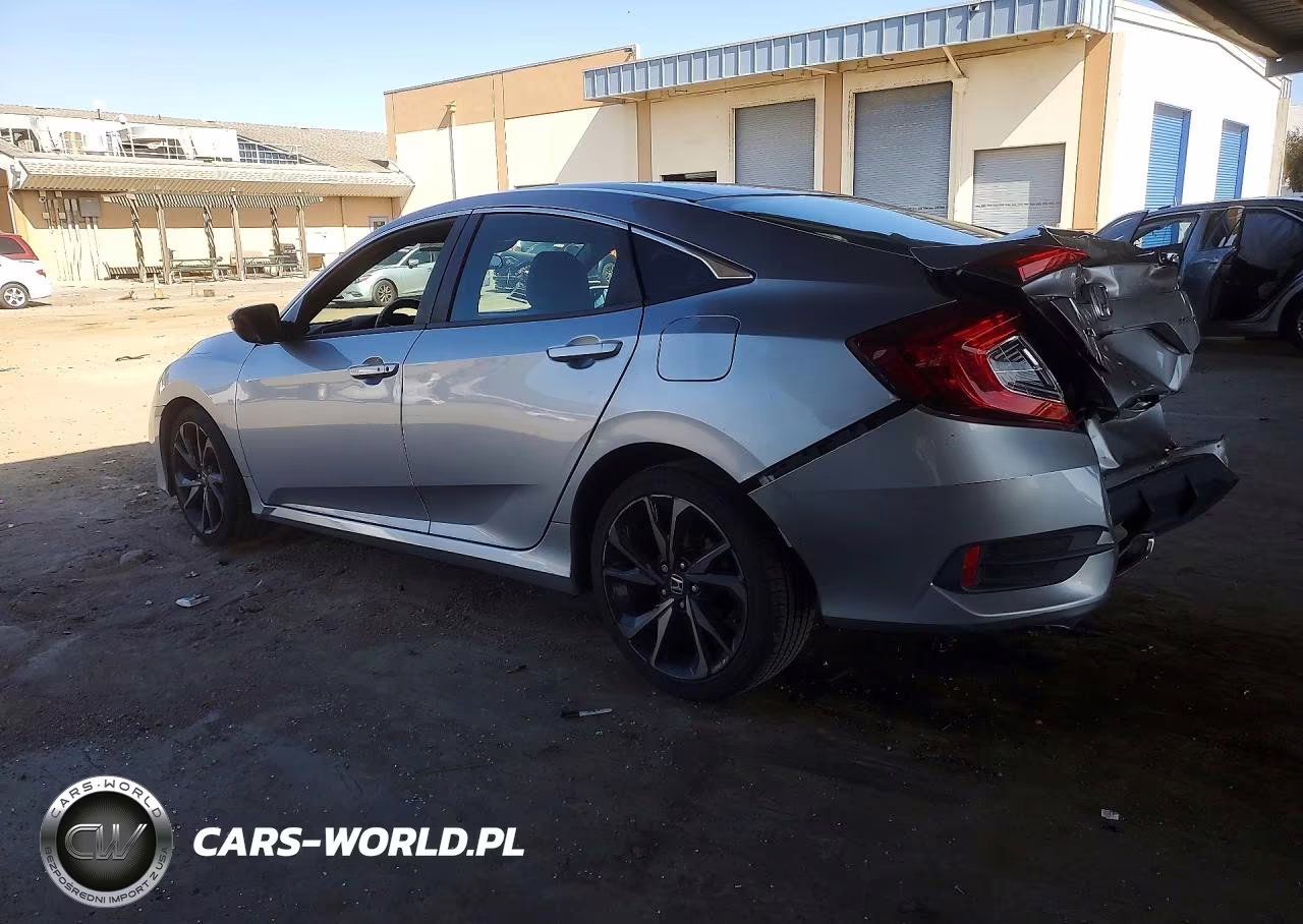 2019 Honda Civic Sport VIN:19XFC2F85KE213451 - 2