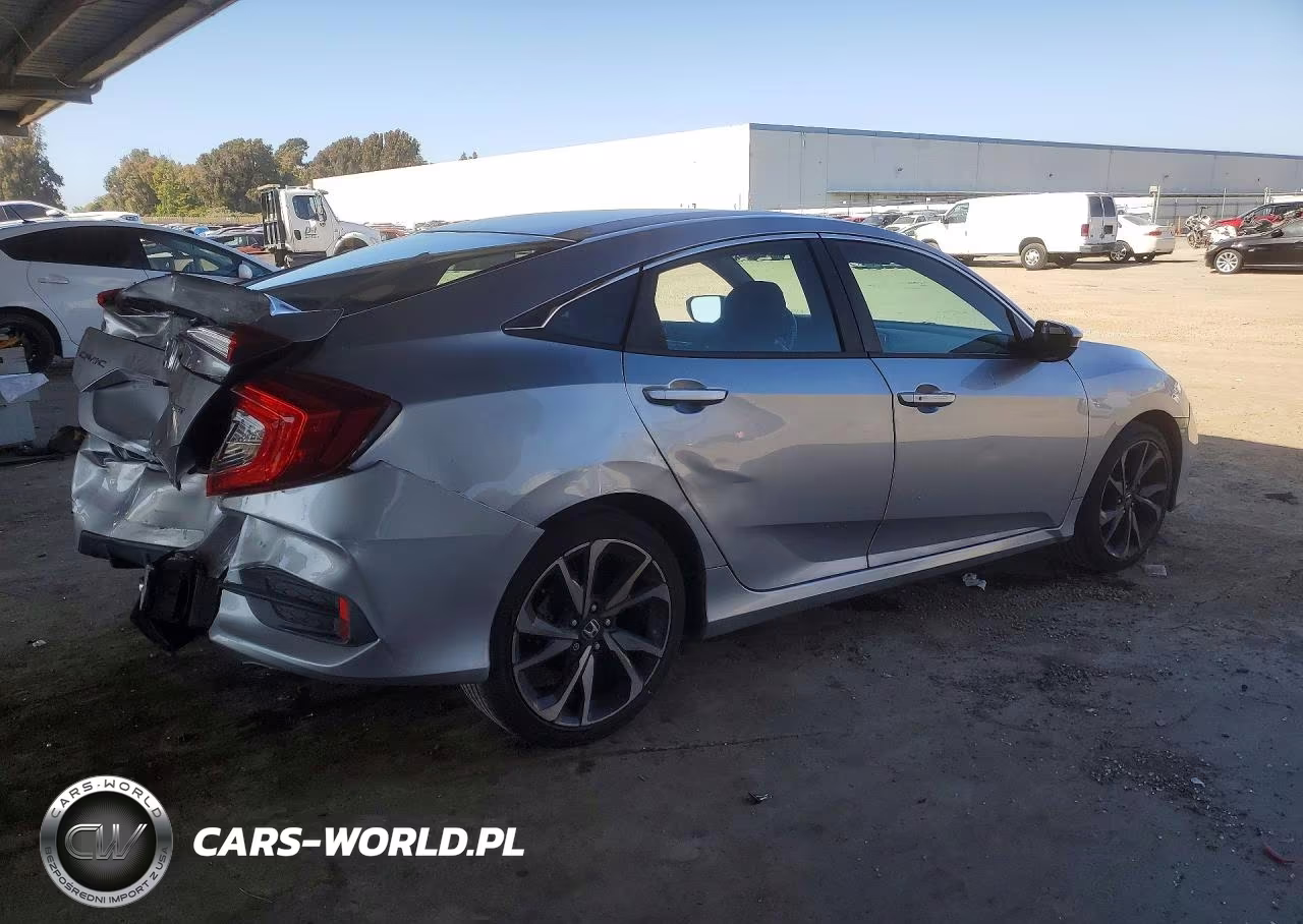 2019 Honda Civic Sport VIN:19XFC2F85KE213451 - 3